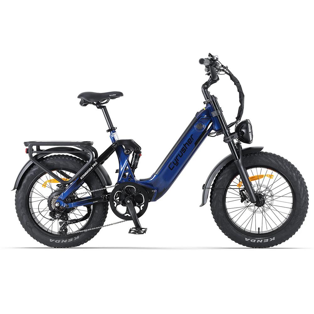 CYRUSHER Kommoda Pro 20inch Fat Tire Electric Bike 250W Motor 52V 20Ah Battery