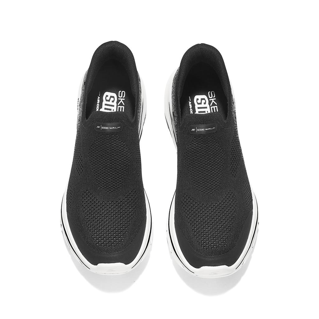 Skechers МУЖСКИЕ GO WALK Износостойкие Дышащие Низкие Повседневные Кроссовки Мужские Черно-Белые