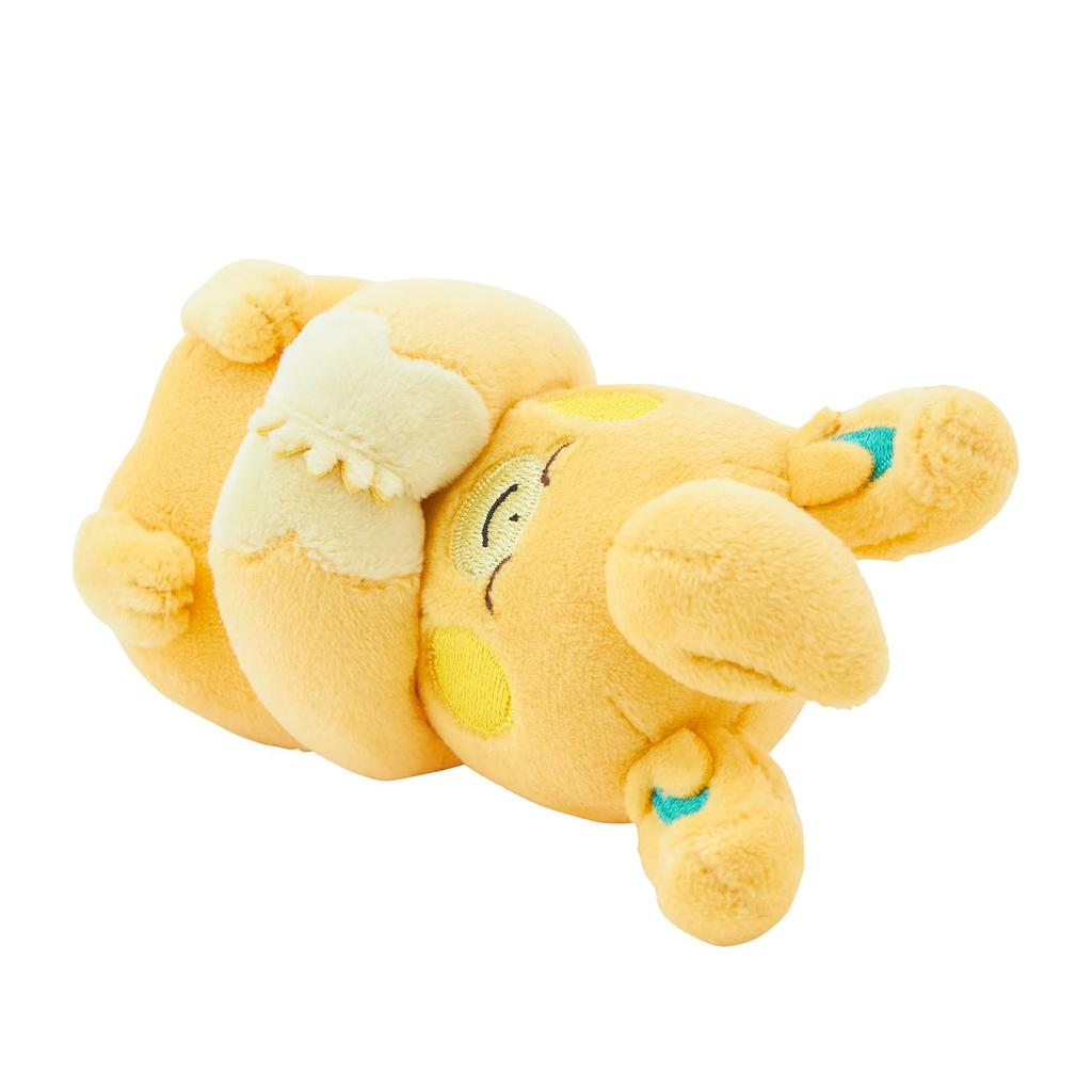 POKEMON Center Original Chewy Hand-Glued Stuffed Animal PAMO NO MURE Sleeping Pamot