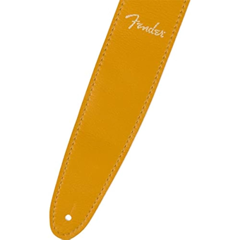 Ремень Fender USA из веганской кожи, Butterscotch, 2,5"