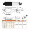 300mm Pen-Type DC Motor Linear Actuator Electric Lifting Rod