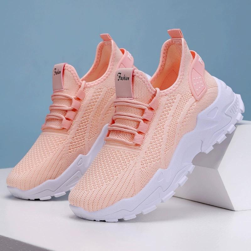 Женские кроссовки для тенниса, женские спортивные кроссовки для бега в спортзале, повседневная обувь на шнуровке, сетчатая дышащая обувь для женщин