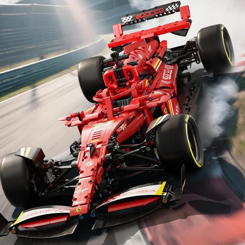 1650 деталей MOC Креативный Технический Гоночный Автомобиль Строительные Блоки Модель Скоростной Спортивный Транспорт Сборка Кирпичики Игрушки Подарки для Детей