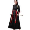 Taisho Romantic Hanfu Chinese Folk Costume Cosplay Cultural Festival School Festival Halloween [sac Taske] (Black, M)
