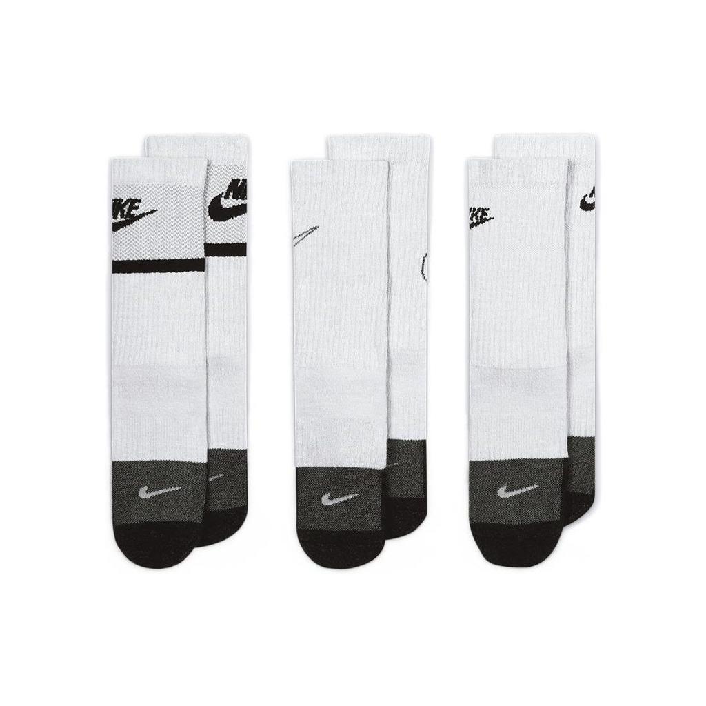 Nike Детские носки, 3 пары, белые, DA2401-905