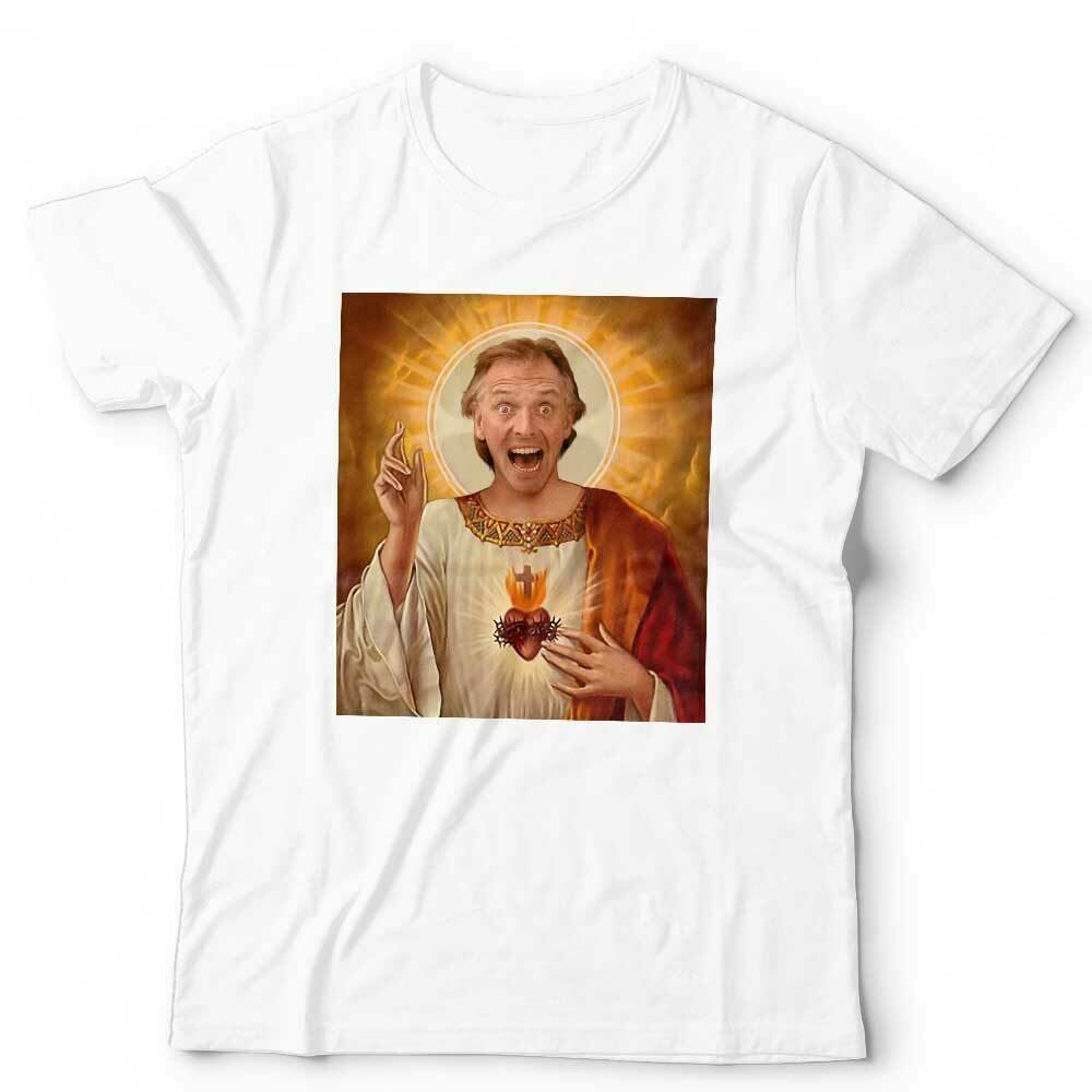 Rik Mayall Tshirt Jesus Unisex Kids Young Ones Funny Bottom Drop Dead Saint