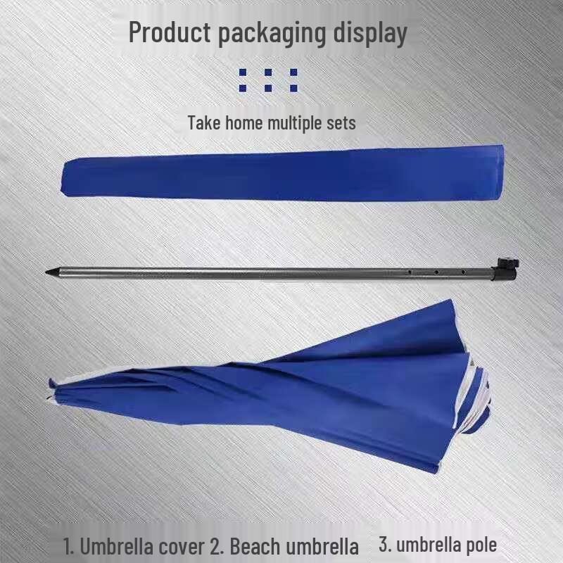 OEING Circular Outdoor Sunshade Umbrella