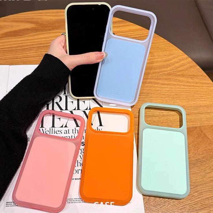 Apple 17 Pro Max iPhone 16/15 Anti-Fall Frosted Ice Cream Jelly Case