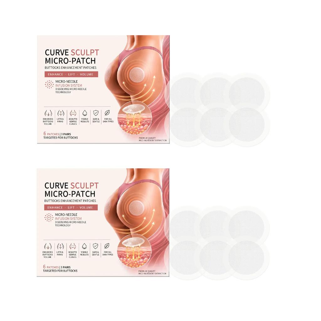 Curve Sculpt Micro-Patch Buttocks Enhancement Patch Sculpting Firming Smoothing Lower Body Curves For Body Shaping For Daily Use
