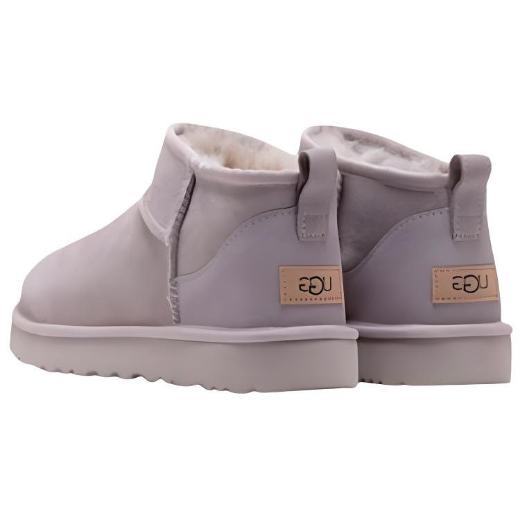 UGG Классические ультра мини-ботинки бледно-дымчатые женские кроссовки розовые 1116109-PSK