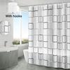 Декор для дома Защищенная от плесени Водонепроницаемая Шторка для душа Занавески для ванны ПЭВА Экраны для ванной комнаты