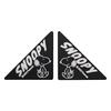 SN241 Mingbo Snoopy Car Door Guard Sticker Set of 2