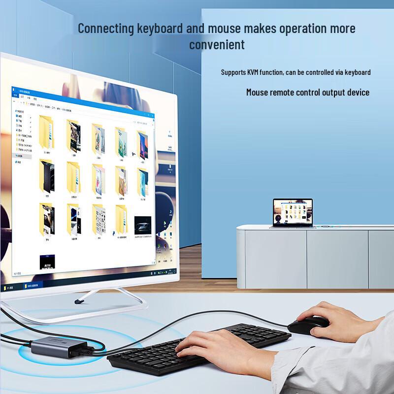Ugreen HDMI KVM Extender over Single Cat5e/6 Cable 150m with USB