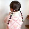 500pcs High Elastic Basic Hair Rope Set Candy Color Colorful Hair Tie Cute Rubber Band  Kids