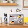 50/100/150 Pcs Halloween Funny Ghost Pumpkin Stickers Waterproof Decals for Laptop Luggage Phone Refrigerator Skateboard Kids Toys