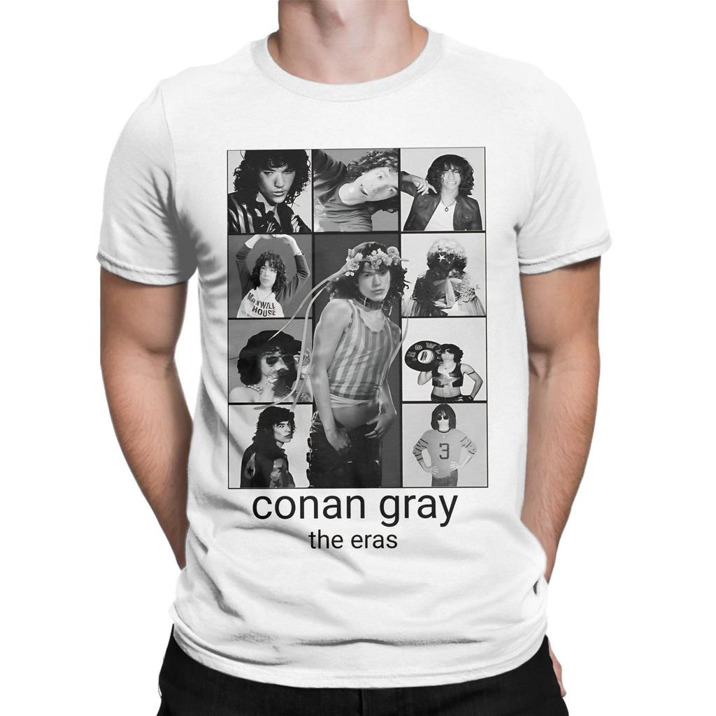 Unisex Unisexs Conan Gray Tour T Shirt 100 Cotton Tops Vintage Short Sleeve Crew Neck Tees Plus Size Tshirt