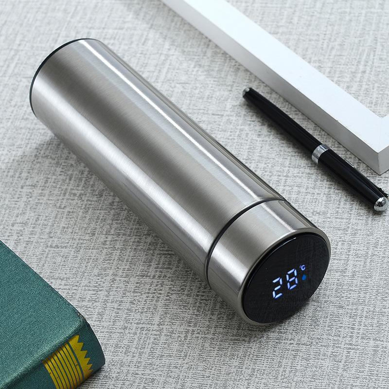 Vacuum Cup Intelligent Temperature Water Cup Wholesale 304 Stainless Steel Vacuum Straight Cup Business Gift Cup