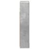 Bathroom Mirror Cabinet with Shelf Concrete Grey 30 x 10.5 x 50 cm