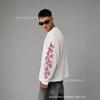 2026 Fall New Chinese Style Floral Embroidery Loose Long Sleeve T Shirt Women Men Casual Daily Wear