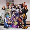 JoJo's Bizarre Adventure1 printed throw blanket—lightweight,soft,warm;versatile blanket for all seasons—perfect as &air-conditioning throw,nap blanket