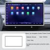 Для BAOJUN WULING CLOUD EV -2025 10.1" 15.6" Защитная силиконовая крышка для экрана автомобильной навигации Автоматическая защитная крышка для внутреннего зеркала