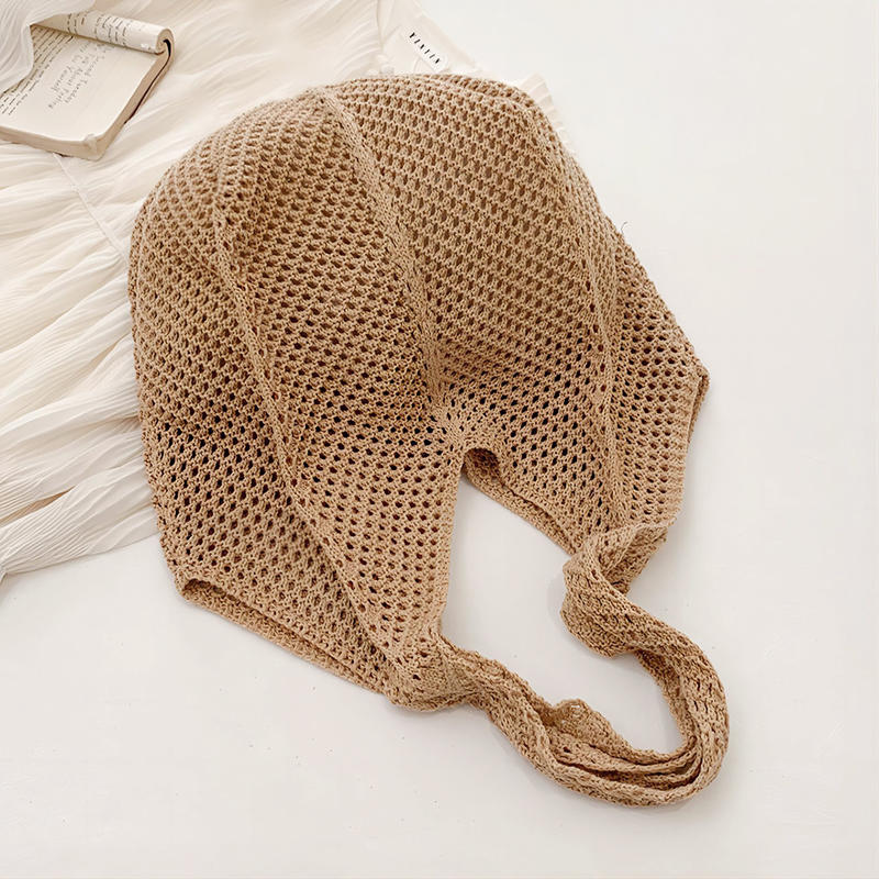 Женская модная ретро-сумка на одно плечо, плетеная крючком, дорожная легкая пляжная сумка для отдыха