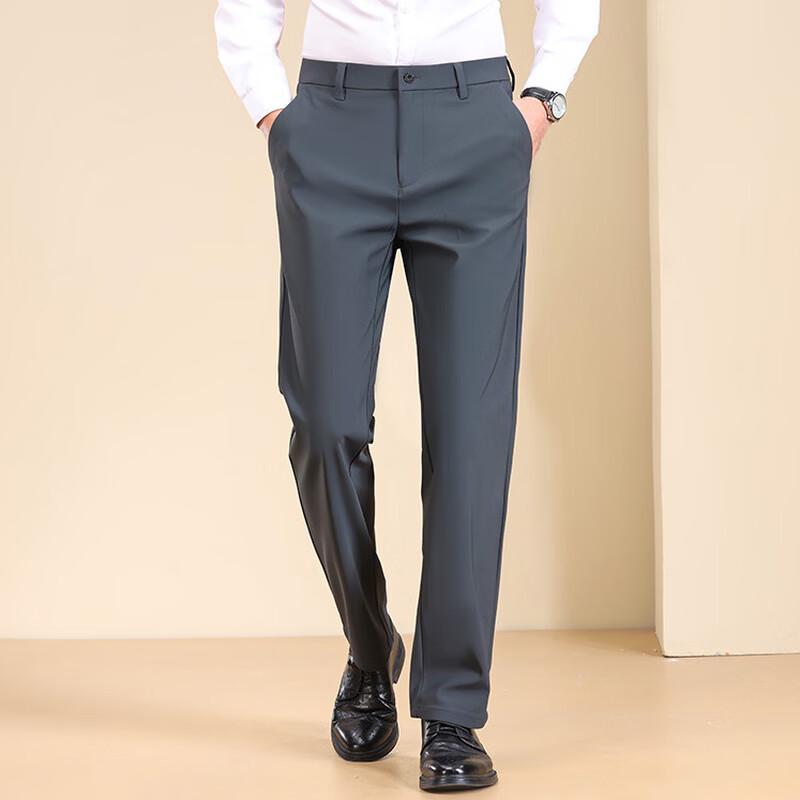 Мужские брюки прямого кроя в стиле business casual