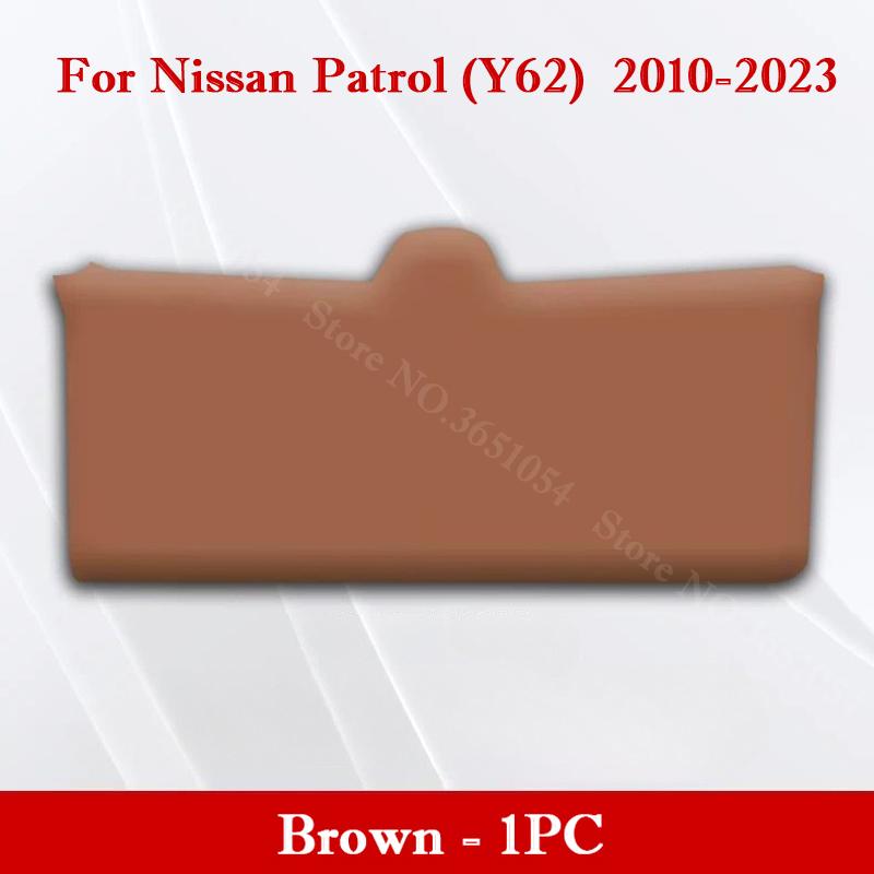 Для Nissan Patrol Y62 2010-2026 Автомобильная накладка на дверь багажника от пинков Защитная наклейка-вкладыш на крышку багажника от царапин Аксессуары для интерьера