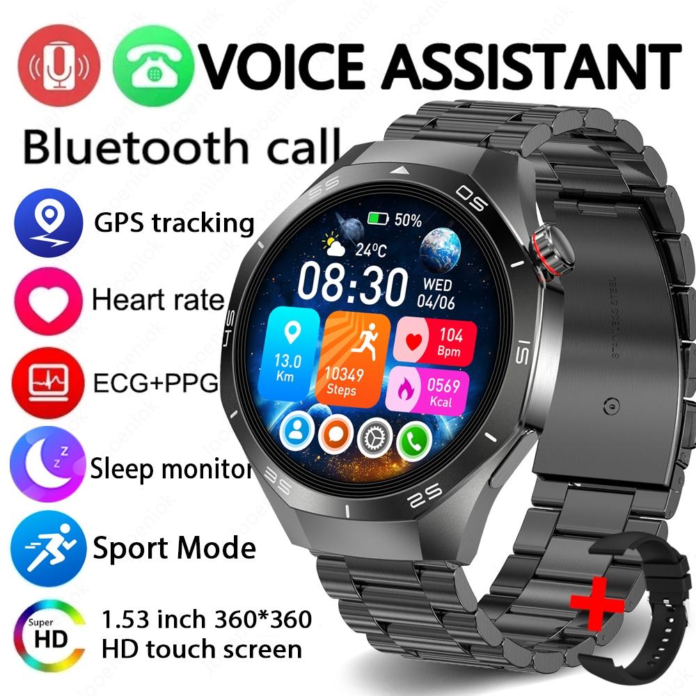 2026Новые часы 5 Pro Умные часы GPS NFC AMOLED-экран Мониторинг здоровья Пульс Bluetooth-вызов IP67 Водонепроницаемые Мужские смарт-часы