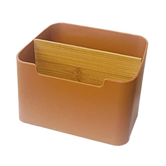 Коробка для хранения Органайзер для рабочего стола без беспорядка Держатель для пультов и канцелярских принадлежностей Коробка для порядка на рабочем месте Офисные принадлежности