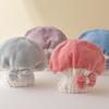 Hair Absorbent Hat Soft Thicken No Shedding Bowknot Dry Hair Breathable Double