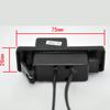 Intelligent Dynamic Trajectory Tracks Rear View Camera for NISSAN  QASHQAI/Geniss/Pathfinder/X-TRAIL