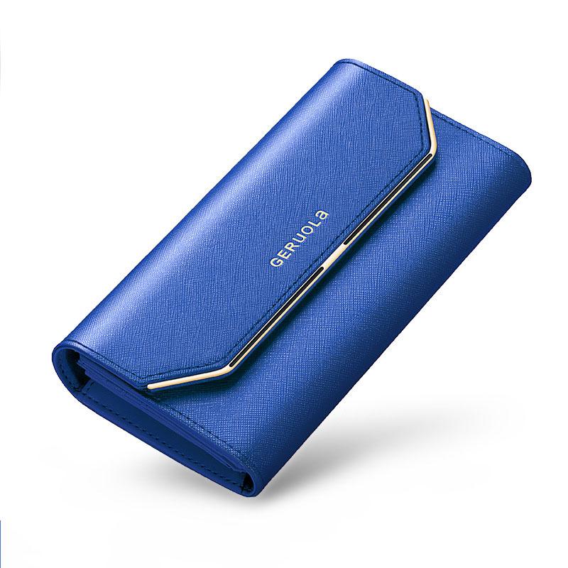 Кожаный женский кошелек, новый женский длинный кошелек, большой емкости, клатч с несколькими картами, кожаный кошелек, сумка для мобильного телефона