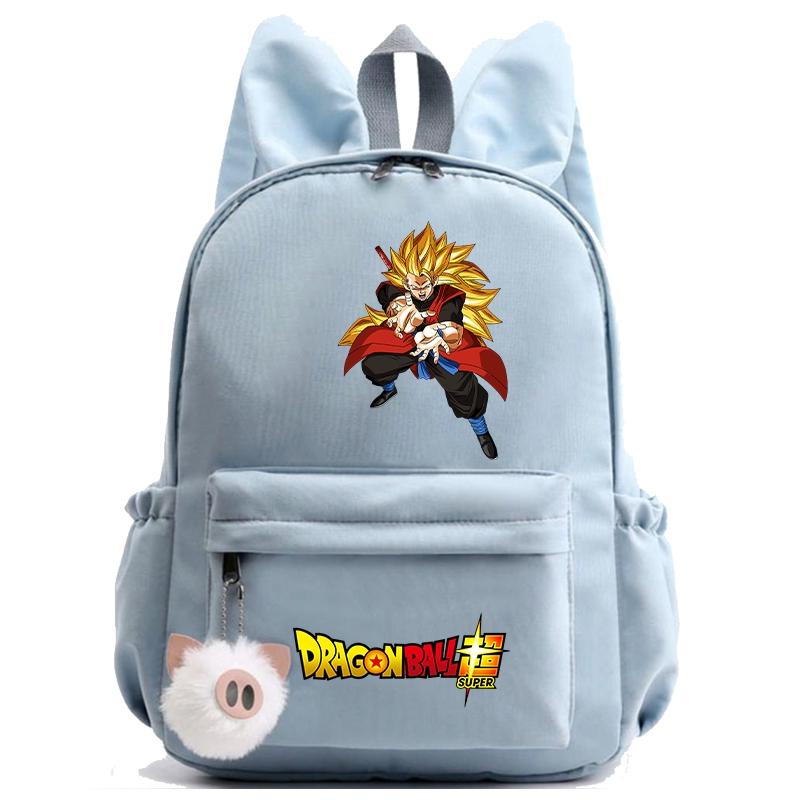 Аниме Dragon Ball Сумка Большая вместимость Подросток Девочки Мальчик Дышащий Рюкзак Назад В Школу Сумка Для Книг Мужчины Женщины Досуг Дорожная Сумка Повседневная Сумка День Рождения