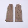 Womens Goatskin Leather Cycling Gloves Touchscreen Winter Warm Outdoor Driving Windproof
