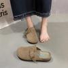 Новые классические пробковые тапочки женские уличные пробковые противоскользящие мюли женские с поддержкой свода стопы сандалии женские сабо скольжения женские сабо де мухер