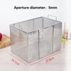 30 kinds Fryer Basket Screen French Fries Frame Square Filter Net Encrypt Colander Strainer Shaped Frying Stainless Steel Meshed6