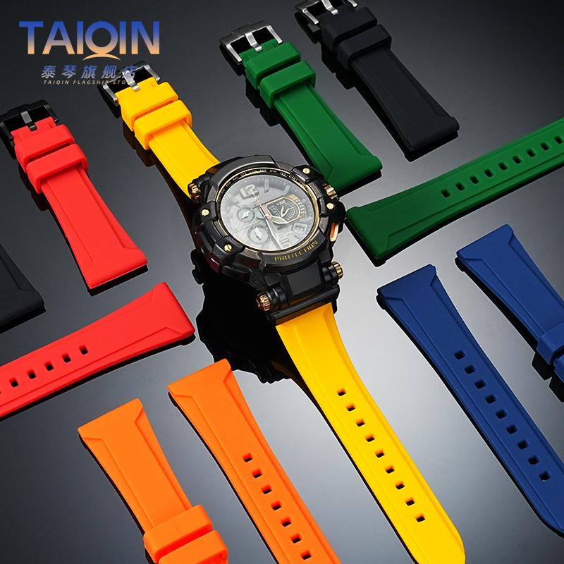 Силиконовый ремешок для часов GPW-1000 Для G-SHOCK Casio 5410 GPW-1000-1A GPW-1000KH Модифицированный ремешок Водонепроницаемый мужской браслет наручный