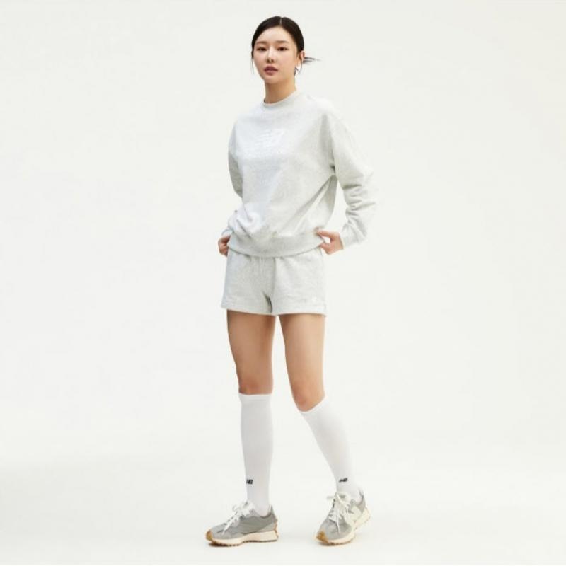 New Balance ShortS Kqj Nbnve2S032 15 Women S 3 Part Knit ShortS  looSe F