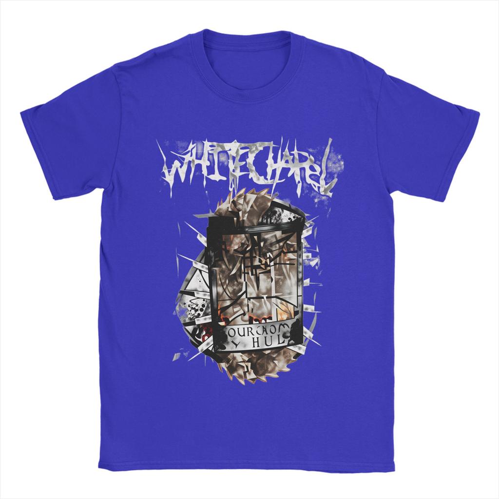 Rock Whitechapel Deathcore Band Art Unisexs T Shirts Amazing Tee Shirt Short Sleeve O Neck TShirt Cotton Gift Tops