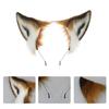 Furry Wolf Ear Headwear Cute Kitten Ears Headband Plush Hair Accessory Soft Touching Animal Cosplay Accessories