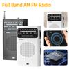Всеволновое AM FM Радио 3,5 мм AUX Мини Карманное Радио HIFI Стерео Радио Телескопическая Антенна Лучший Прием для Бега Кемпинга Путешествий