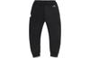 Li Ning Knitted Sweatpants Men's Standard Black Moderate Cuffed Pants AKLQ295-2