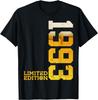 32 YEARS 32ND BIRTHDAY LIMITED EDITION 1993 TShirt Print Original Design Gifts T Shirts Unisexs Clothing Funny Shirt Camisas