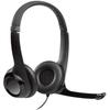 Headset - Wired - Logitech - H390 - USB - Noise-cancelling - Black