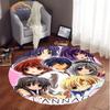 Анимированный ковер CLANNAD Круглый ковер сексуальная мультсериальная серия Игра родитель-ребенок Нескользящий для питомцев в гостиной