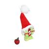 Desktop Ornament Dwarf Elf Doll Padding Cotton Plush Doll GreenHaired Plush Doll  Festival