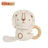 Organic Cotton Baby Hand Shake Toy With Chewable Rattles For Infants 01 Year