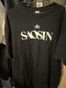 Saosin ЛОГОТИП Футболка с коротким рукавом Унисекс Концерты-5XL Репринт SG723 Футболка унисекс