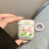 Розовый тюльпан цветы для Apple AirPods 1 2 Pro Bluetooth наушники чехол 3-го поколения силиконовый мягкий защитный чехол